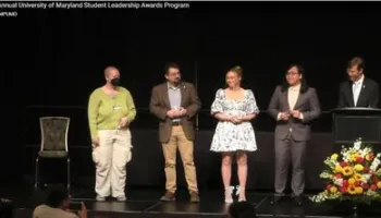 Lasair ní Chochlain Receives Graduate Student Distinguished Services Award