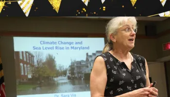  Dr. Sara Via is wrapping up her 28-year career with UMD