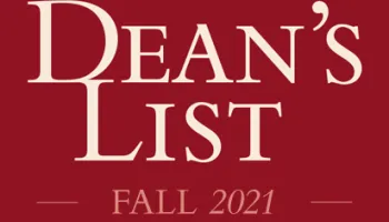 Dean's List: Fall 2021