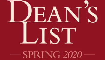 Dean's List: Spring 2020