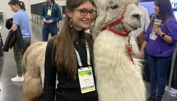 Yasmine Helbling Wins 1st Place in ESA's Undergraduate 10-Minute Presentation Competition